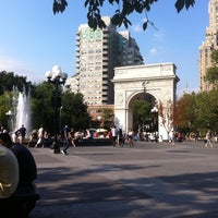 Photo taken at Washington Square Park Petanque Court by Frank R. on 9/2/2011