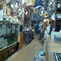 Photo taken at Pedal Pusher Bike Shop by Bryan J. on 8/18/2012