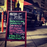 Photo taken at Off the Grid: 2nd &amp;amp; Folsom by Phat T. on 2/1/2012