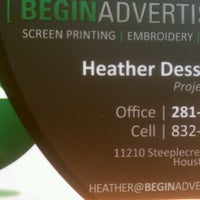 Photo taken at Begin Advertising by Heather D. on 10/13/2011