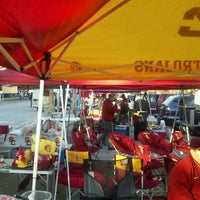 Photo taken at South Lawn - USC Tailgate by Manuel G. on 11/26/2011