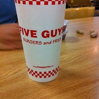 Photo taken at Five Guys by Valerie A. on 9/5/2011
