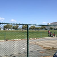 Photo taken at Treasure Island Soccer Fields by BuenProvechoFarm on 4/1/2012