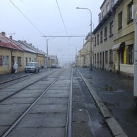 Photo taken at Hercovka (tram) by Karel W. on 1/21/2012