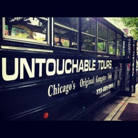 Photo taken at Untouchable Tours - Chicago&amp;#39;s Original Gangster Tour by Grace L. on 4/29/2012