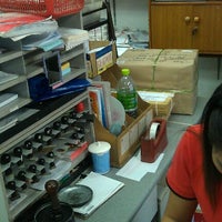 Photo taken at Wong Wian Yai Post Office by Woonny H. on 9/26/2011