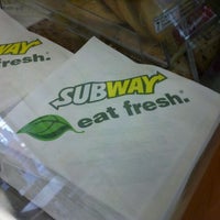 Photo taken at Subway by Patrick P. on 12/12/2011