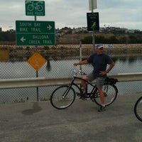 Photo taken at South Bay Bike Trail by Andrew P. on 9/11/2011