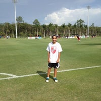 Photo taken at FGCU Soccer Complex by Yesenia C. on 7/28/2012