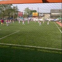 Photo taken at สนามฟุตบอลphoe-kaew soccer club by Oui68 on 12/24/2011