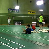 Photo taken at Hall Candra Wijaya (International Badminton Centre) by Prikitiw A. on 12/10/2011