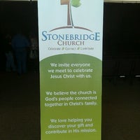 Photo taken at Stonebridge Church by Matt T. on 9/25/2011
