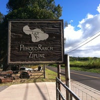 Photo taken at Piiholo Ranch Zipline by Shafath S. on 9/4/2012