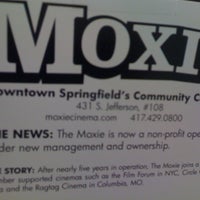 Photo taken at Moxie Cinema by Nonprofit Organizations on 8/29/2011