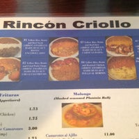 Photo taken at Rincon Criollo Restaurant by Donald M. on 7/21/2012