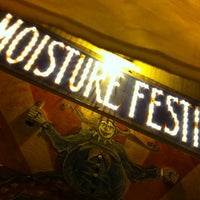 Photo taken at Moisture Festival Comedy Variete Burlesque by Patrick B. on 3/31/2012