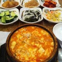 Photo taken at Tofu House Korean BBQ by Shou W. on 2/12/2012