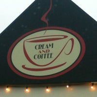 Photo taken at Cream and Coffee by Georgina R. on 12/16/2011