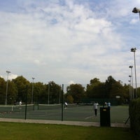 Photo taken at Clapham Common Tennis Courts by Paul H. on 9/24/2011