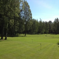 Photo taken at Laajasalon Golf by Marko R. on 6/15/2012