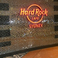 Photo taken at Hard Rock Cafe Sydney by Monna E. on 8/20/2012