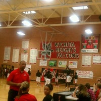 Photo taken at Heights High School by Brett W. on 2/29/2012