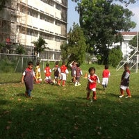 Photo taken at Arsenal Soccer School Indonesia by Nadia Farrell on 5/20/2012