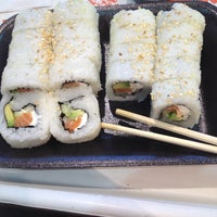 Photo taken at Sushi Tai by Tatiana Sibarita d. on 4/10/2012