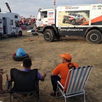 Photo taken at Silkway Rally 2012 Bivouac 2 by ᴡ A. on 7/9/2012
