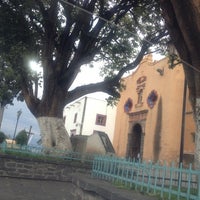 Photo taken at Parroquia Sta Maria Tepepan by Arturo M. on 7/12/2012