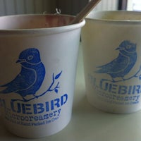 Photo taken at Bluebird Ice Cream by Andreas M. on 6/10/2012