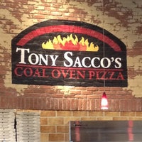 Photo taken at Tony Sacco&amp;#39;s Coal Oven Pizza by Fallon F. on 3/7/2012