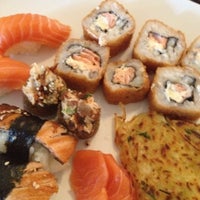 Photo taken at Sushi Mori by Daniel O. on 6/15/2012