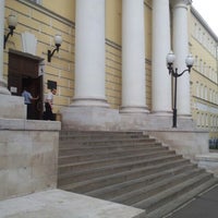 Photo taken at Покровские казармы by Dmitry D. on 7/3/2012