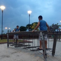 Photo taken at Playground @ Punggol End by Isnarny M. on 8/16/2012