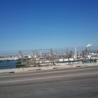 Photo taken at Ship Channel Bridge by Angel M. on 4/21/2012