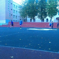 Photo taken at Стадион гимназии № 50 by Vladimir M. on 9/8/2012