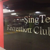 Photo taken at Singtel Comcentre Recreational Club by Adrian Kristofferson D A. on 8/7/2012