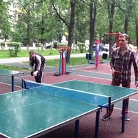 Photo taken at Столы для пинг-понга by Kirill S. on 5/27/2012
