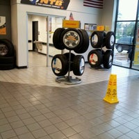 Photo taken at NTB - National Tire &amp;amp; Battery by Evangeline White (Van-G M. on 3/9/2012