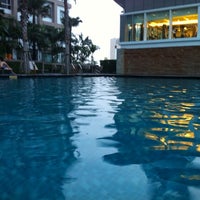 Photo taken at Q House Condo Sathorn - Swimming Pool by Orange S. on 3/28/2012