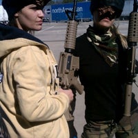 Photo taken at Camp Creek Woodland Airsoft by Alex W. on 1/28/2012
