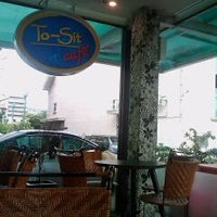 Photo taken at To-Sit Café by Chayanee T. on 8/21/2011