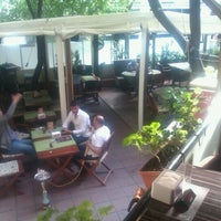 Photo taken at Kadıköy Makara Cafe by Hakan E. on 5/7/2012