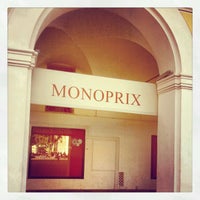 Photo taken at Monoprix Garibaldi by Iarla B. on 5/3/2012