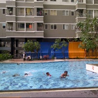 Photo taken at Swimming Pool Tower B - Sudirman Park by Like on 1/22/2012
