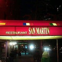 Foto scattata a San Martin Restaurant da D.j. M. il 10/15/2011