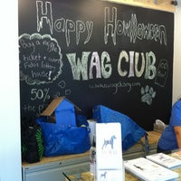 Photo taken at Wag Club by Lucy L. on 10/30/2011