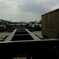 Photo taken at PT. TRI SARI.                                       ( tempat penimbunan sementara depo container dan angkutan) by bang_nope A. on 11/21/2011