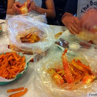 Photo taken at The Boiling Crab by FoodSherpas.com on 9/4/2011